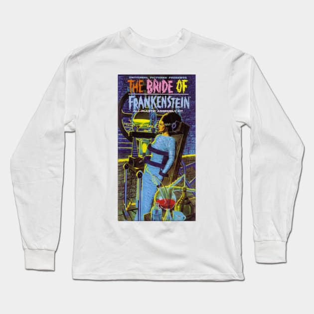 Aurora Monster Model Kit Long Sleeve T-Shirt by DirtyD